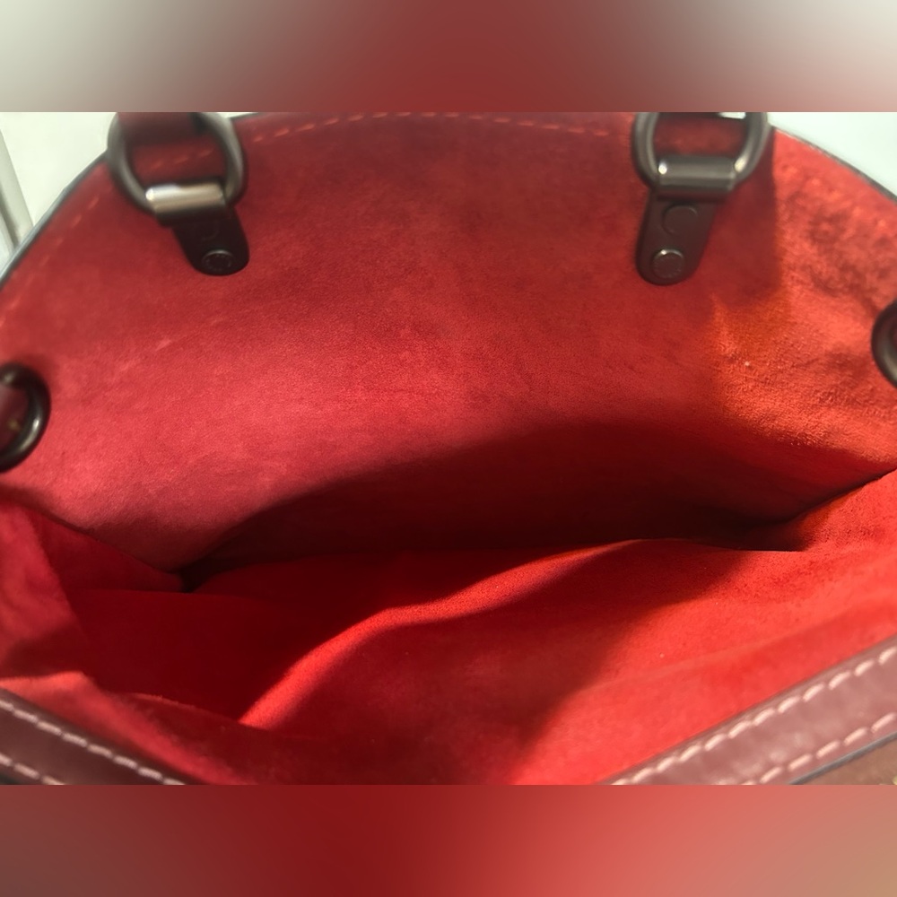 EUC COACH ROGUE 30 WITH PRAIRIE RIVETS OXBLOOD/RED - Picture 11 of 16